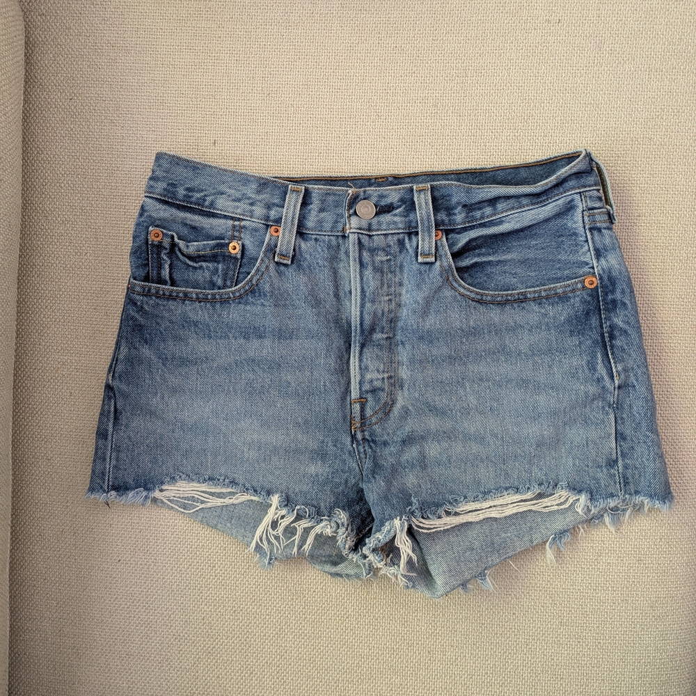 Denim Blue Women's Shorts
